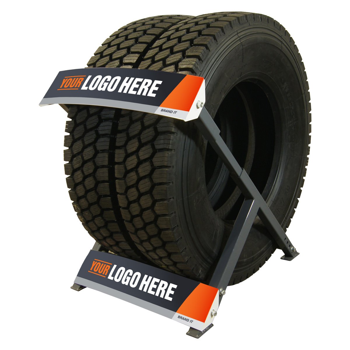 MARTINS TRUCK TIRE DISPLAY RACK